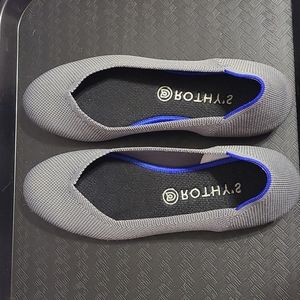 Rothy’s grey flats, size 11.5